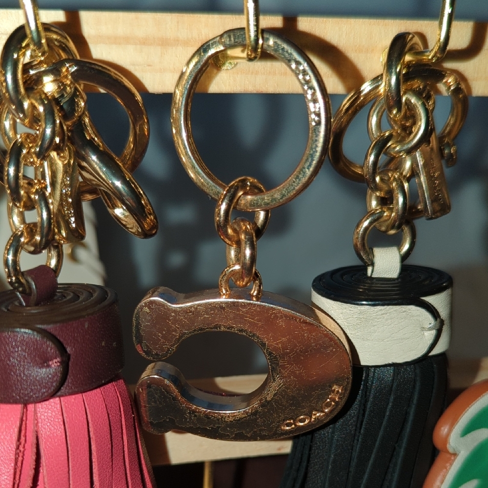Reserved Coach Pink Tassel Bag Charm - Picture 6 of 11